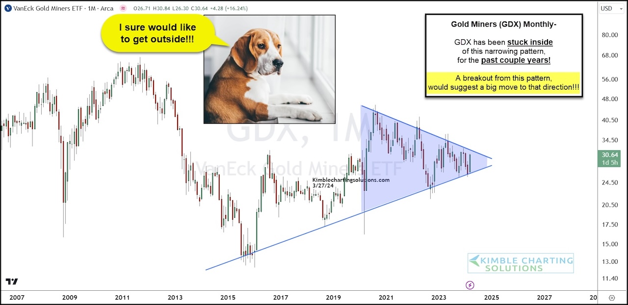 Is the Gold Miners ETF (GDX) Ready To Blast Off Higher? - See It Market