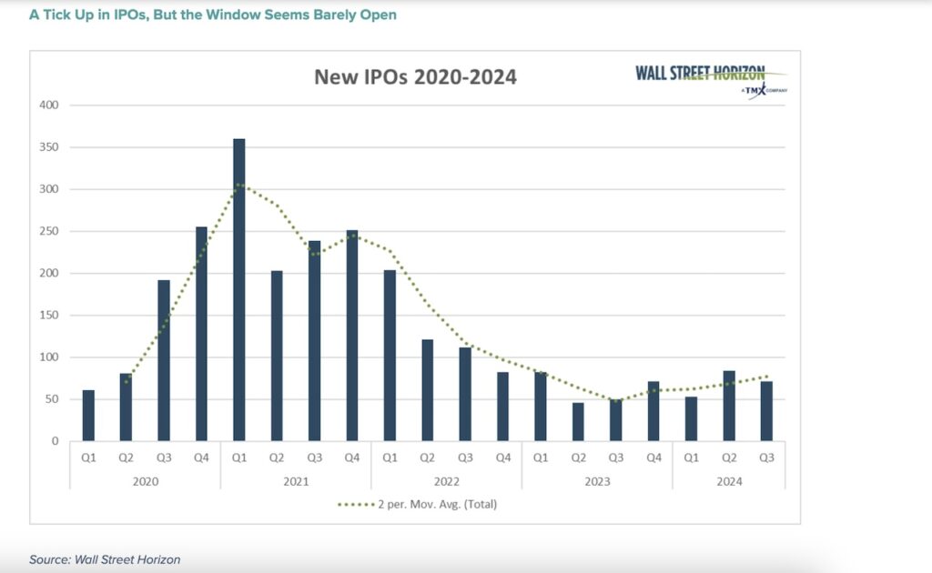 total ipos stock market year 2024